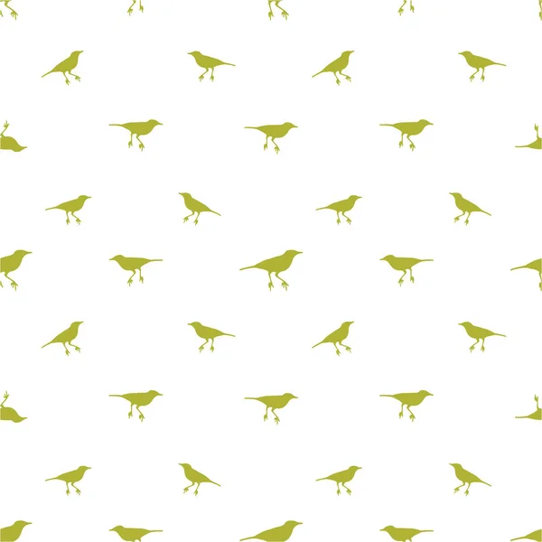 Birds Motif Seamless Pattern — Stock Photo, Image