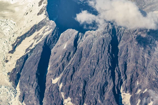 Montagnes des Andes Vue Aérienne, Chili — Photo