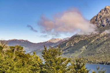 Patagonya manzara, Neuquén, Argentina