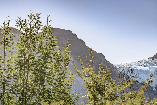 Queulat hegyi gleccser, Patagónia, Chile — Stock Fotó