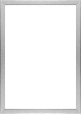 Bir şekilde dekore edilmiş kenarlıklı beyaz çerçeve