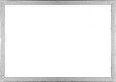 Bir şekilde dekore edilmiş kenarlıklı beyaz çerçeve