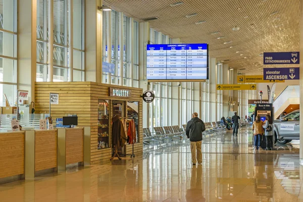 Puerto Montt Flygplats interiör vy — Stockfoto