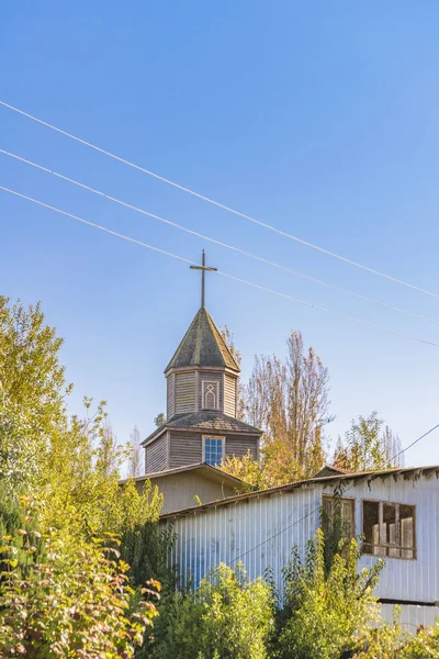 Église d'Ichuac, Île Chiloe, Chili — Photo
