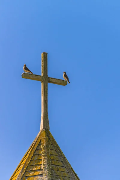 Andachilco kerk, Chiloe eiland, Chili — Stockfoto