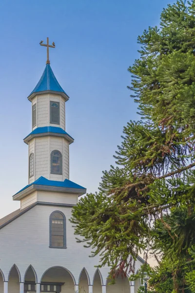 Dalcahue Church, Chiloe, Chile — Stockfoto