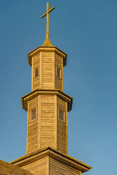 Vilupulli Church, Chiloe Island, Chile — Stock Photo, Image