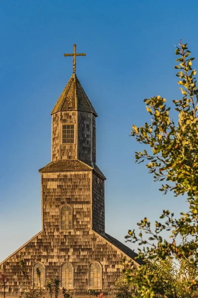 Achao kerk, Chiloe eiland, Chili — Stockfoto