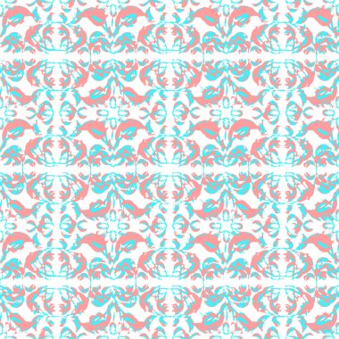 Süslü dekoratif, pürüzsüz desen