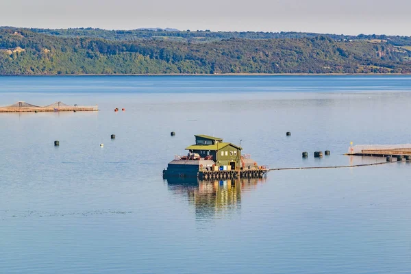 Fishing Hatchery, Chiloe, Chile — Stock Photo, Image