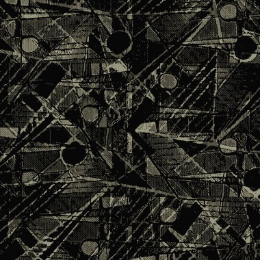 Geometrik soyut kolaj Patchwork desen