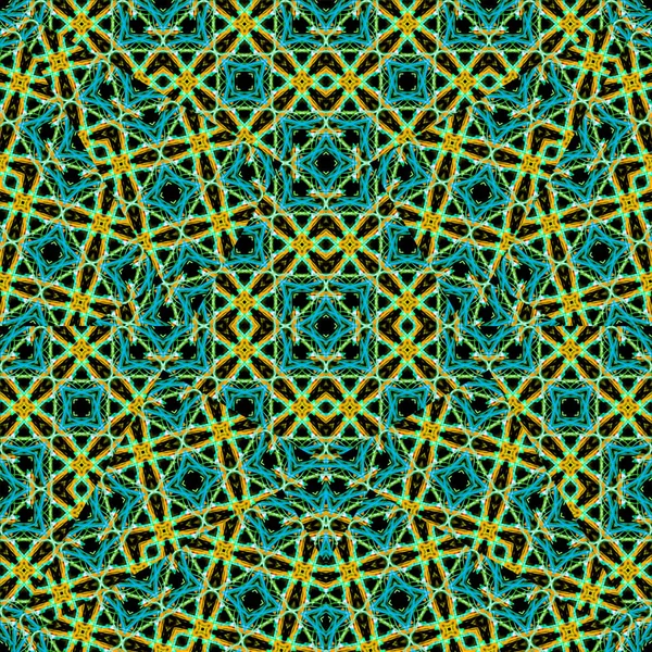 Arabesque padrão sem costura Mosaic — Fotografia de Stock
