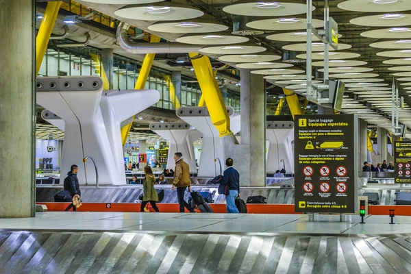 Barajas flygplats, madrid, Spanien — Stockfoto