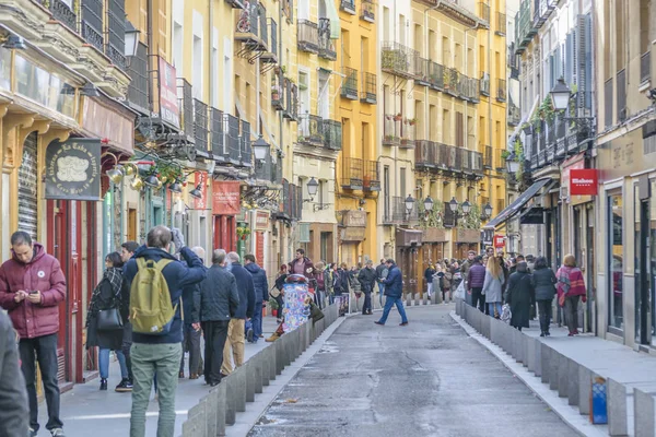 Centro Histórico Escena Urbana de Madrid, España —  Fotos de Stock