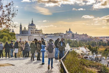 Parque del Oeste Park, Madrid, Spain