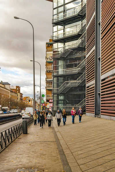 Εξωτερική άποψη Μουσείο Reina Sofia, Μαδρίτη, Ισπανία — Φωτογραφία Αρχείου