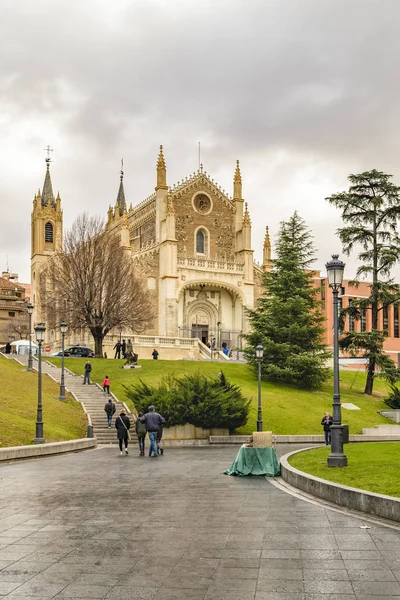 San jeronimo el skutečné kostel, madrid, Španělsko — Stock fotografie