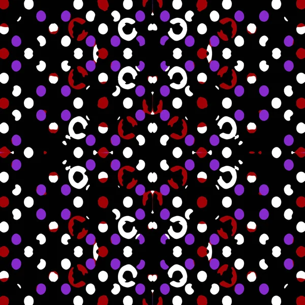 Okręgi motyw futurystyczny Seamless Pattern — Zdjęcie stockowe