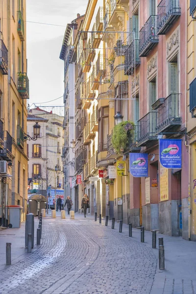 Centro histórico Escena urbana, Madrid, España —  Fotos de Stock