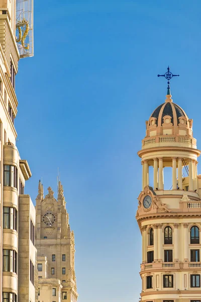 Madrid, spanien, architektur hintergrund — Stockfoto
