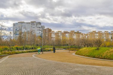 Arganzuela ilçe Park, Madrid, İspanya