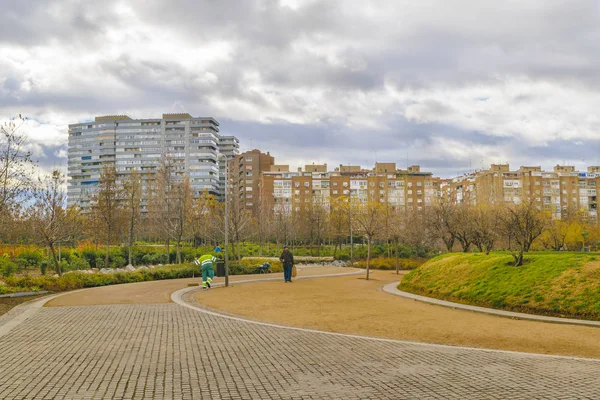 Arganzuela District Park, Madrid, Espanha — Fotografia de Stock