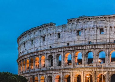 Coliseum dış görünümü, Roma
