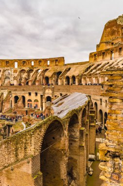 Roma Kolezyum iç görünüm, Roma, İtalya