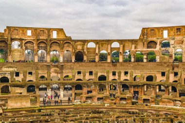 Roma Kolezyum iç görünüm, Roma, İtalya