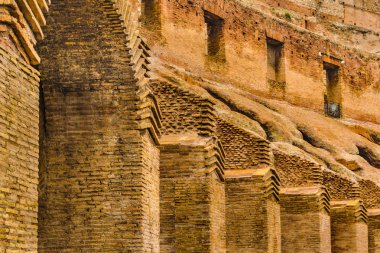 Roma Kolezyum iç görünüm, Roma, İtalya