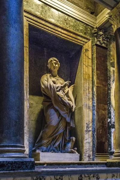 Pantheon Innenansicht, Rom, Italien — Stockfoto