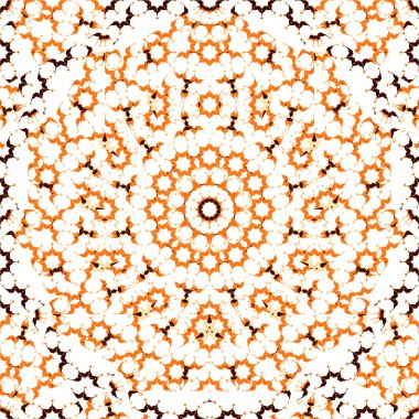 Radyal süslü dekoratif Seamless Modeli