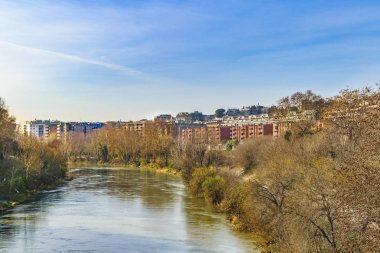 Tiber Nehri Roma Cityscape