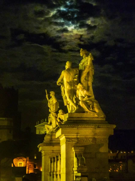 Monumento a Vittorio Emanuele, Roma, Italia — Foto Stock