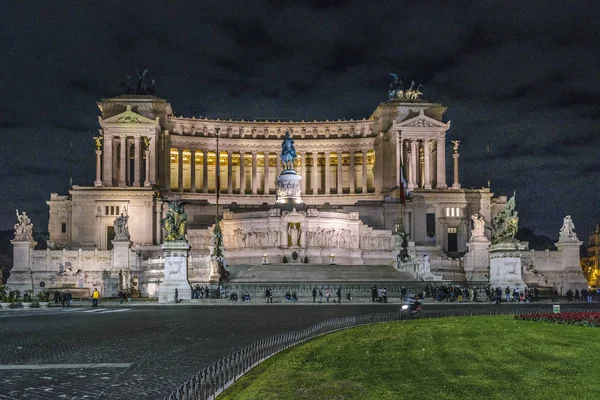 Vittorio Emanuele Monumento, Roma, Itália — Fotografia de Stock