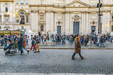 Piazza Navona, Roma, İtalya