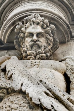 Quattro Fontane heykel, Roma, İtalya