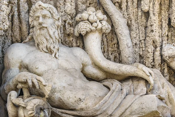Quattro Fontane Escultura, Roma, Italia — Foto de Stock