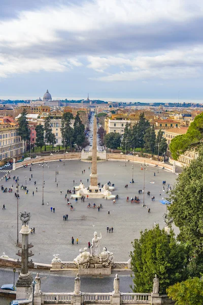 Piazza del Popolo, Rome, Italy — Stock Photo, Image