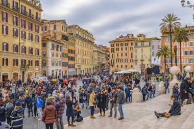 Piazza di spagna, Roma, İtalya