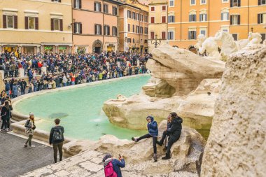 Fontana di Trevi, Roma, İtalya