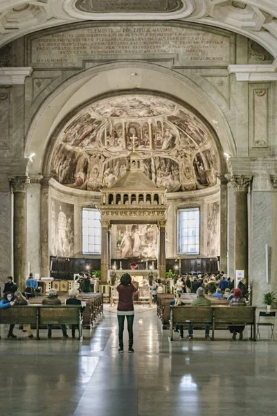 Igreja de São Pedro Vincoli, Roma, Itália — Fotografia de Stock