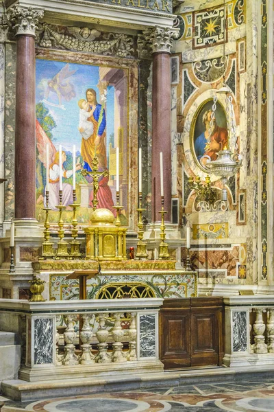 Rome St Peters Basilica Interior View — Stock Photo, Image