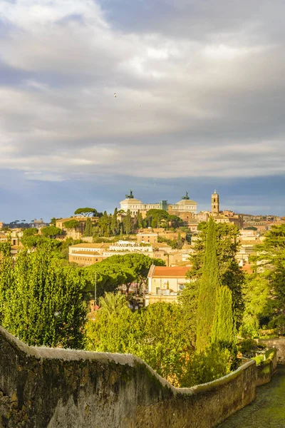 Roma Hava görünümünü Aventino Hill — Stok fotoğraf