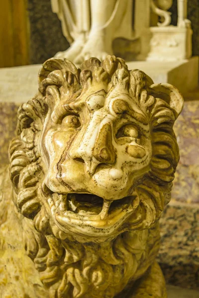 Antique Lion Sculpture