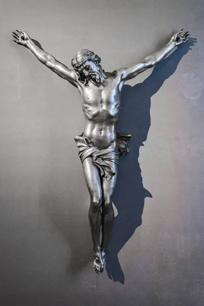 Gesù Cristo Scultura in bronzo — Foto Stock