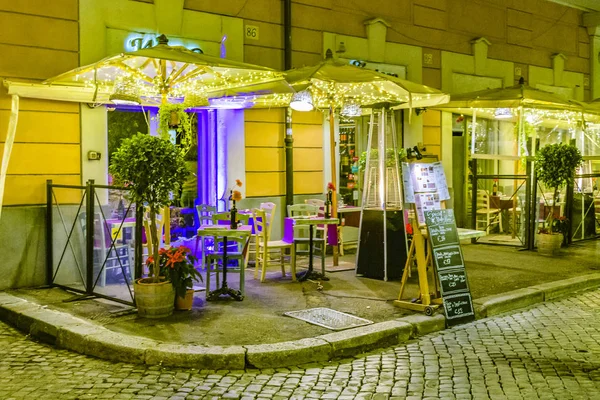 Roma Restaurante Fachada — Foto de Stock