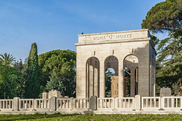 Ossario Garibaldino Mauzoleum, Rzym, Włochy — Zdjęcie stockowe