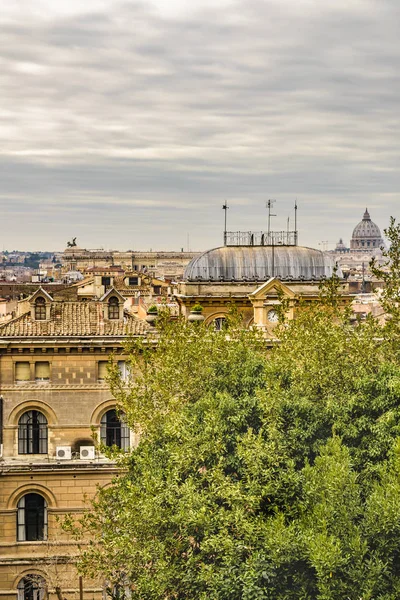 Aerial Urban Cityscape, Rome, Italy — Stock Photo, Image