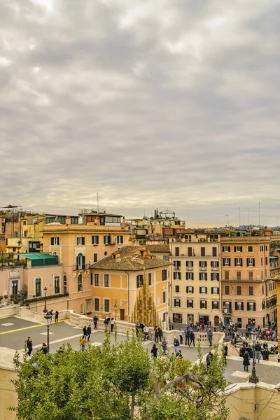Piazza di Spagna, Rome, Italy — Stock Photo, Image